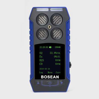 Bosean Portable handheld Multi gas Detector 4in1 CO/CH4/H2S/O2 gas detector